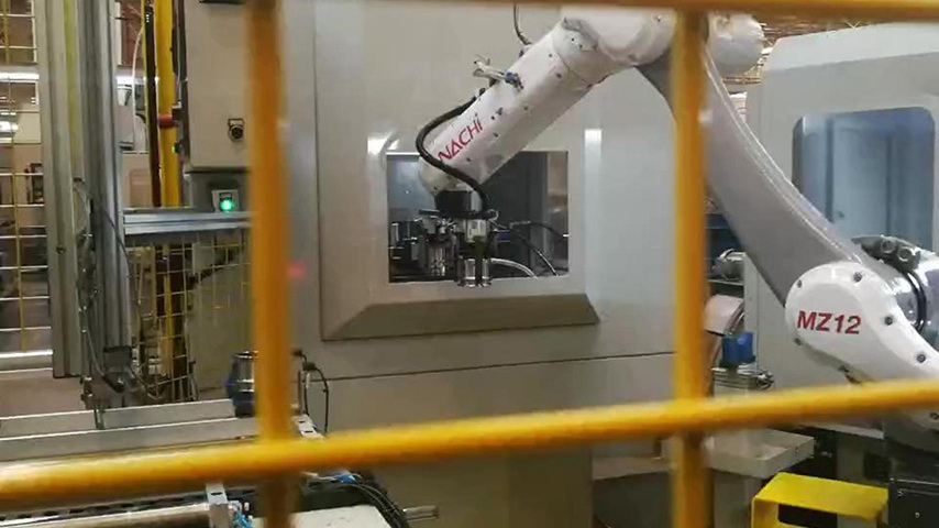 M12机器人机床自动上下料